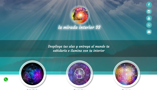 Diseño pagina web La Mirada Interior 33